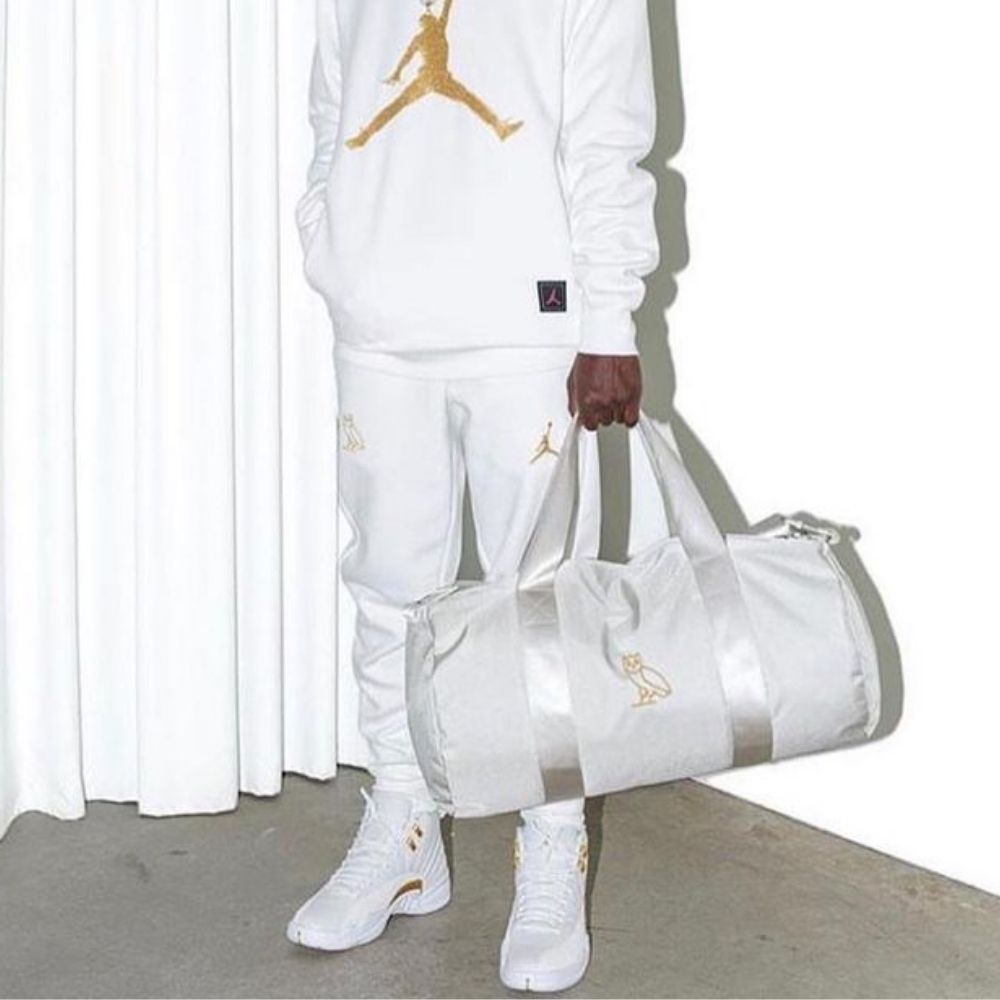 Real lifestyle image of Air Jordan 12