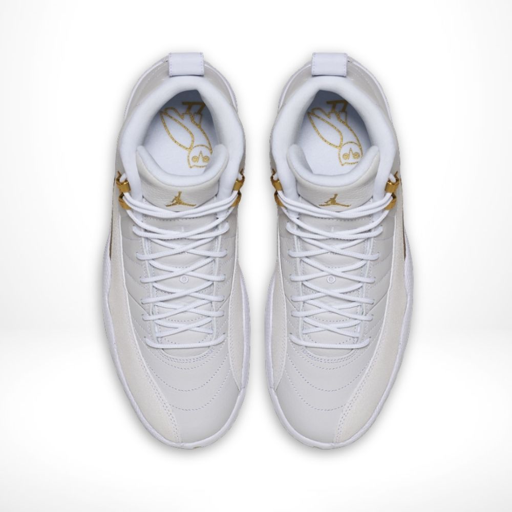 Top view of Air Jordan 12