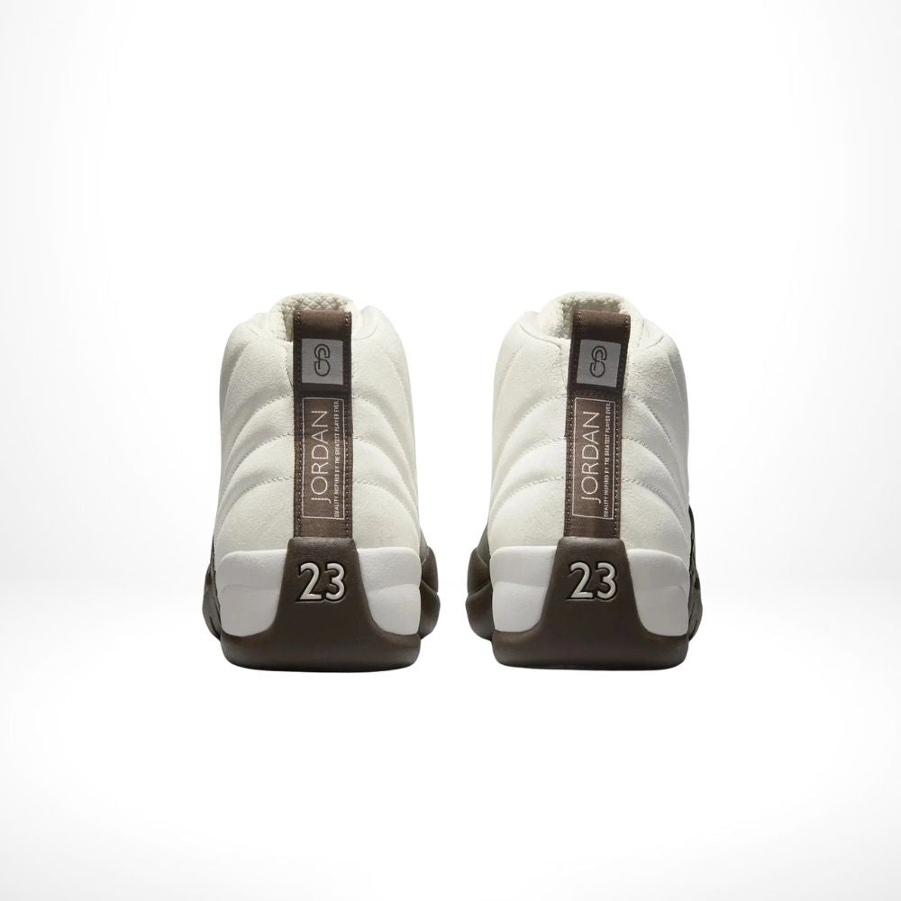 Rear view of the Air Jordan 12