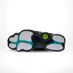 Bottom view of the Air Jordan 13