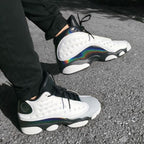 On-foot of the Air Jordan 13