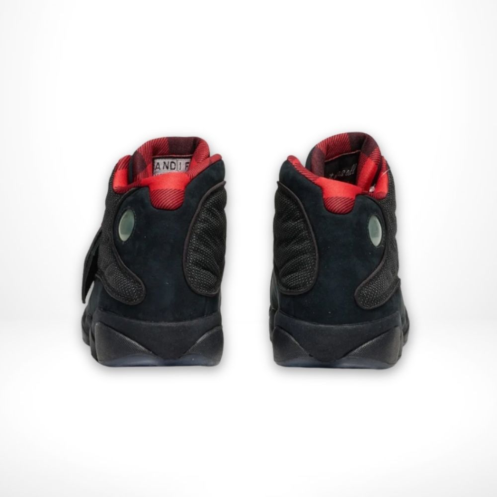 Rear view of Air Jordan 13
