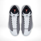 Top-down view of the Air Jordan 13
