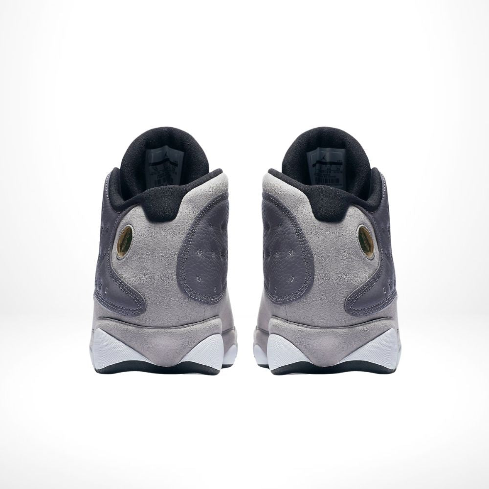 Rear view of the Air Jordan 13
