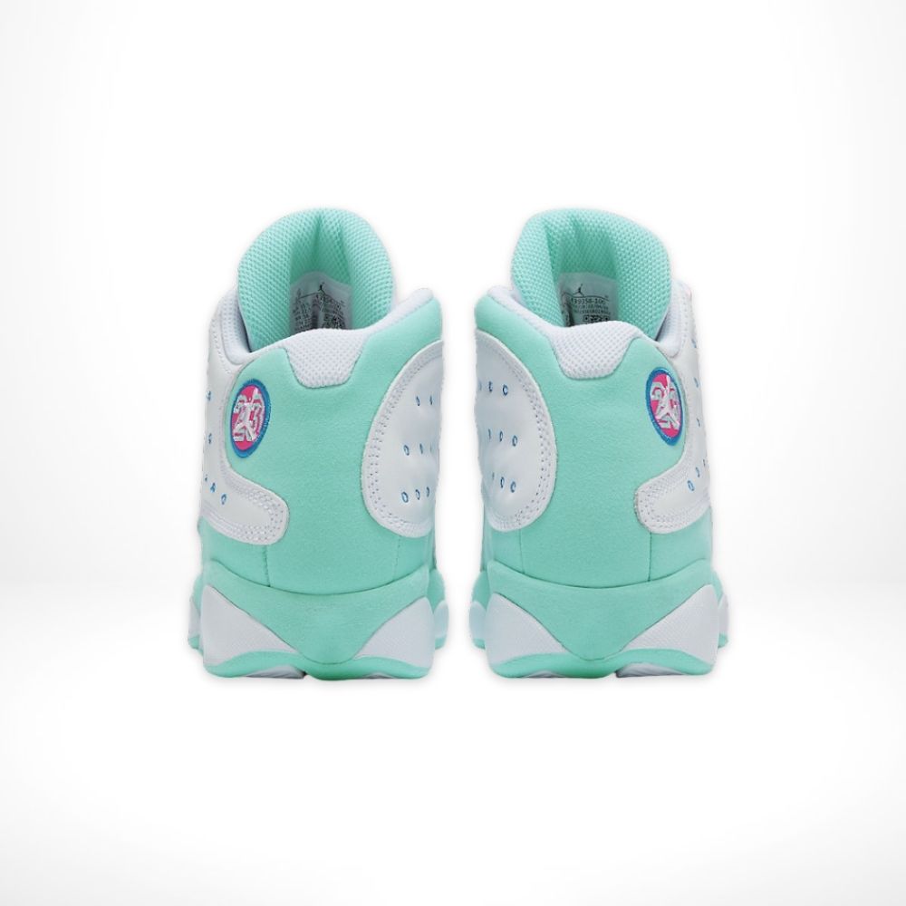 Rear view of Air Jordan 13
