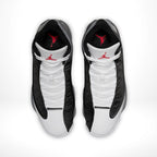 Top-down view of the Air Jordan 13
