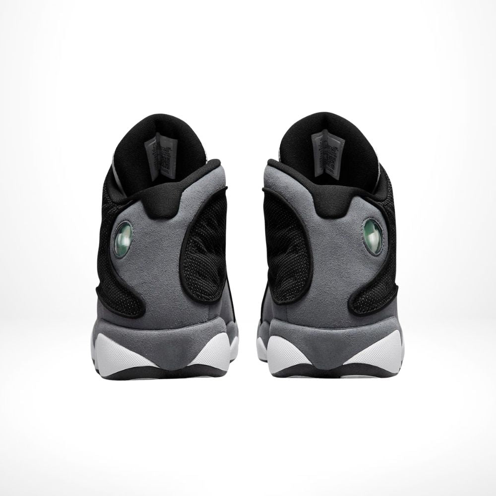 Rear view of the Air Jordan 13
