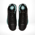 Top-down view of the Air Jordan 13