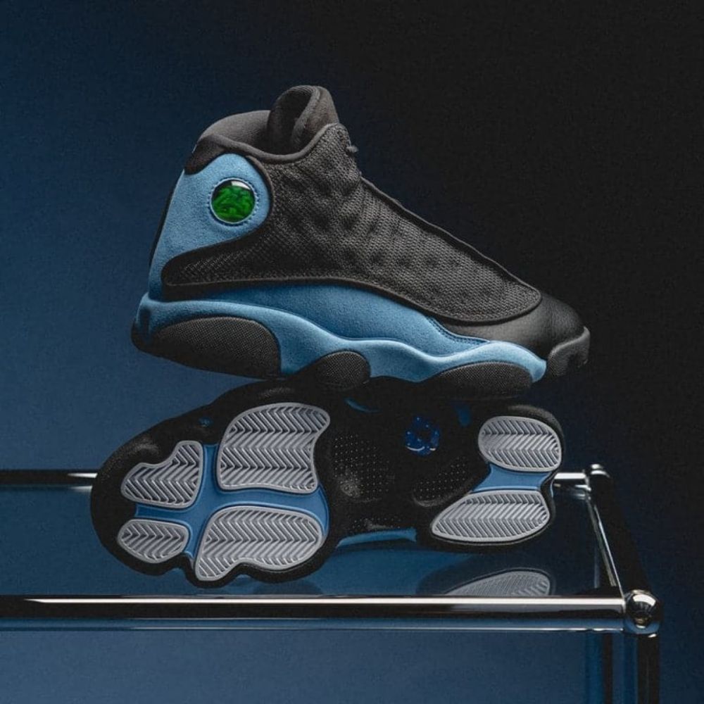 Real lifestyle image of Air Jordan 13