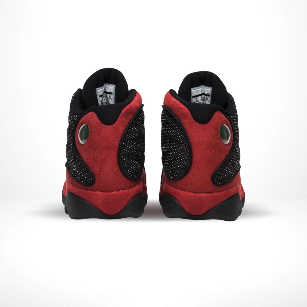 Rear view of Air Jordan 13