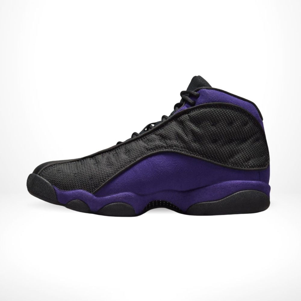 Side profile of Air Jordan 13