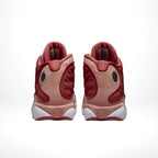 Rear view of the Air Jordan 13