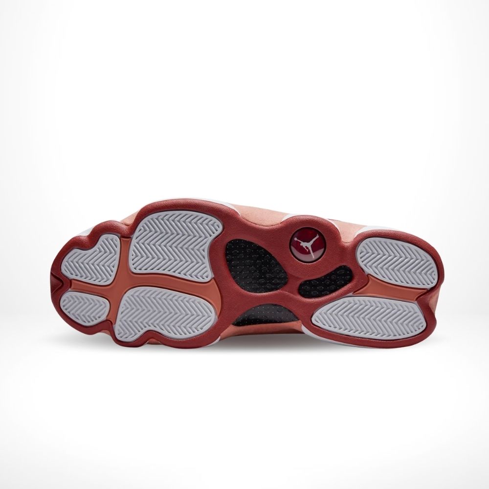 Bottom view of the Air Jordan 13
