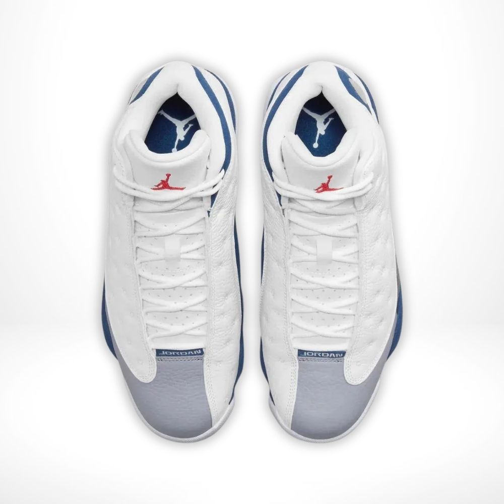 Top-down view of the Air Jordan 13