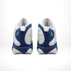 Rear view of the Air Jordan 13