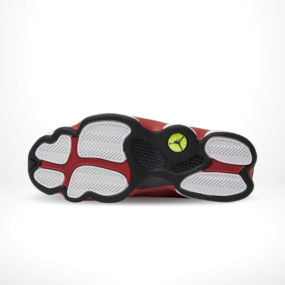 Bottom view of the Air Jordan 13