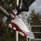 On-foot of the Air Jordan 13