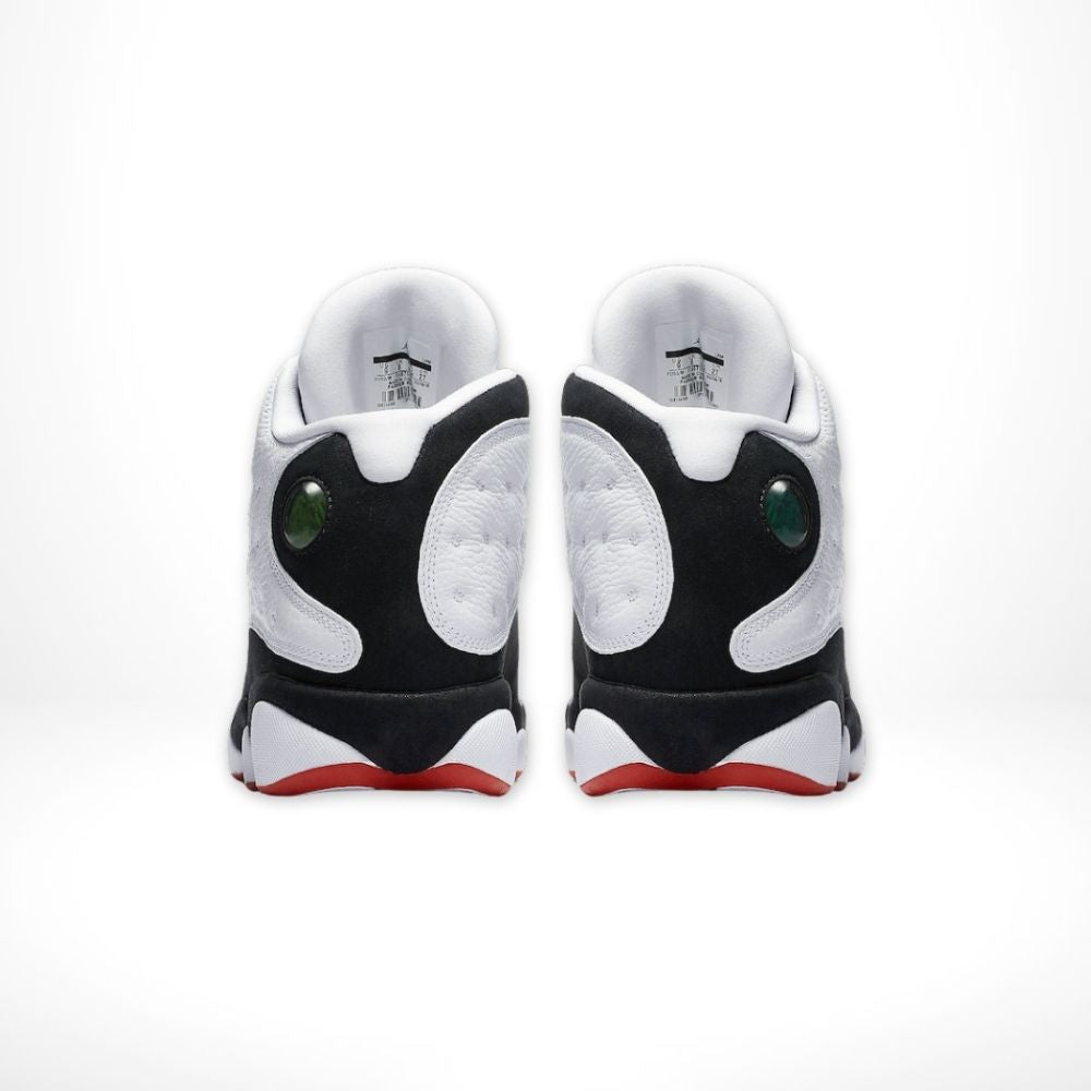 Rear view of Air Jordan 13