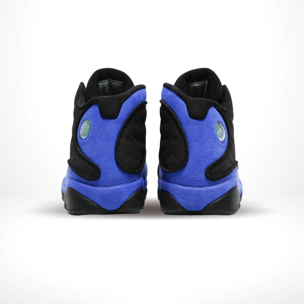 Rear view of the Air Jordan 13