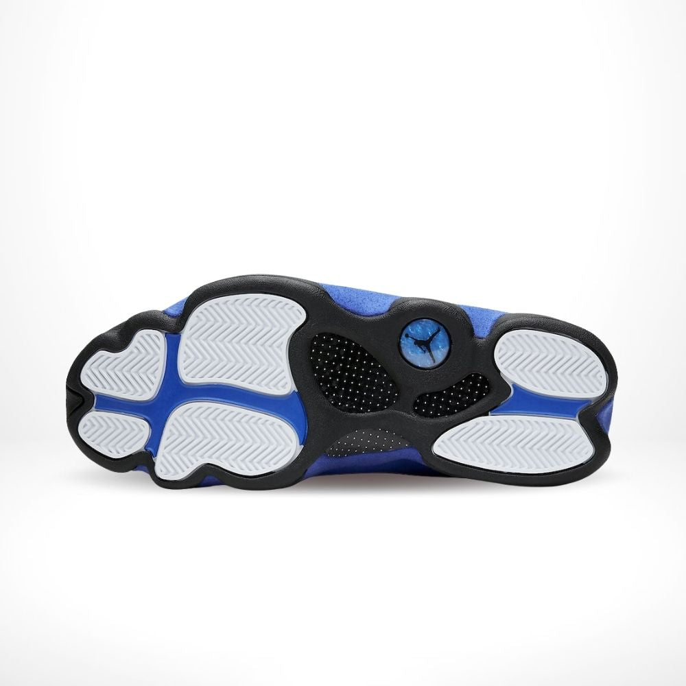 Bottom view of the Air Jordan 13