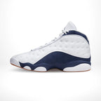 Medial side view of the Air Jordan 13