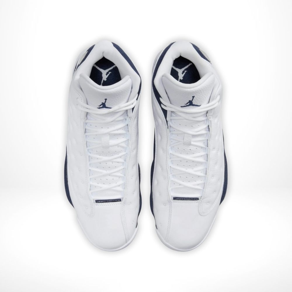 Top-down view of the Air Jordan 13