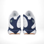 Rear view of the Air Jordan 13