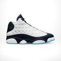 Side view of the Air Jordan 13