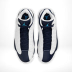 Top-down view of the Air Jordan 13