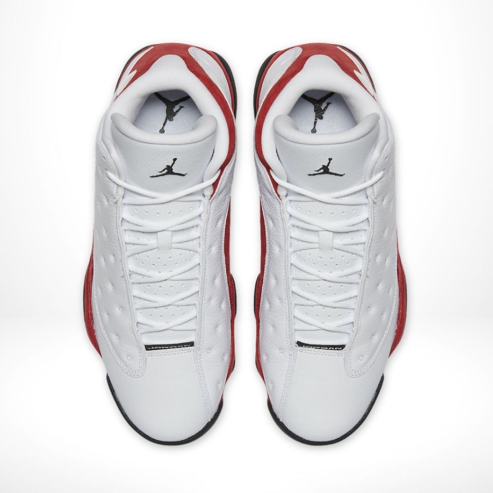 Top view of Air Jordan 13