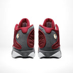 Rear view of the Air Jordan 13