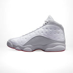 Side profile of Air Jordan 13