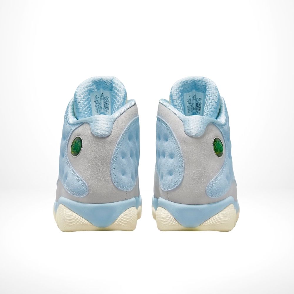 Rear view of the Air Jordan 13