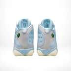 Rear view of the Air Jordan 13