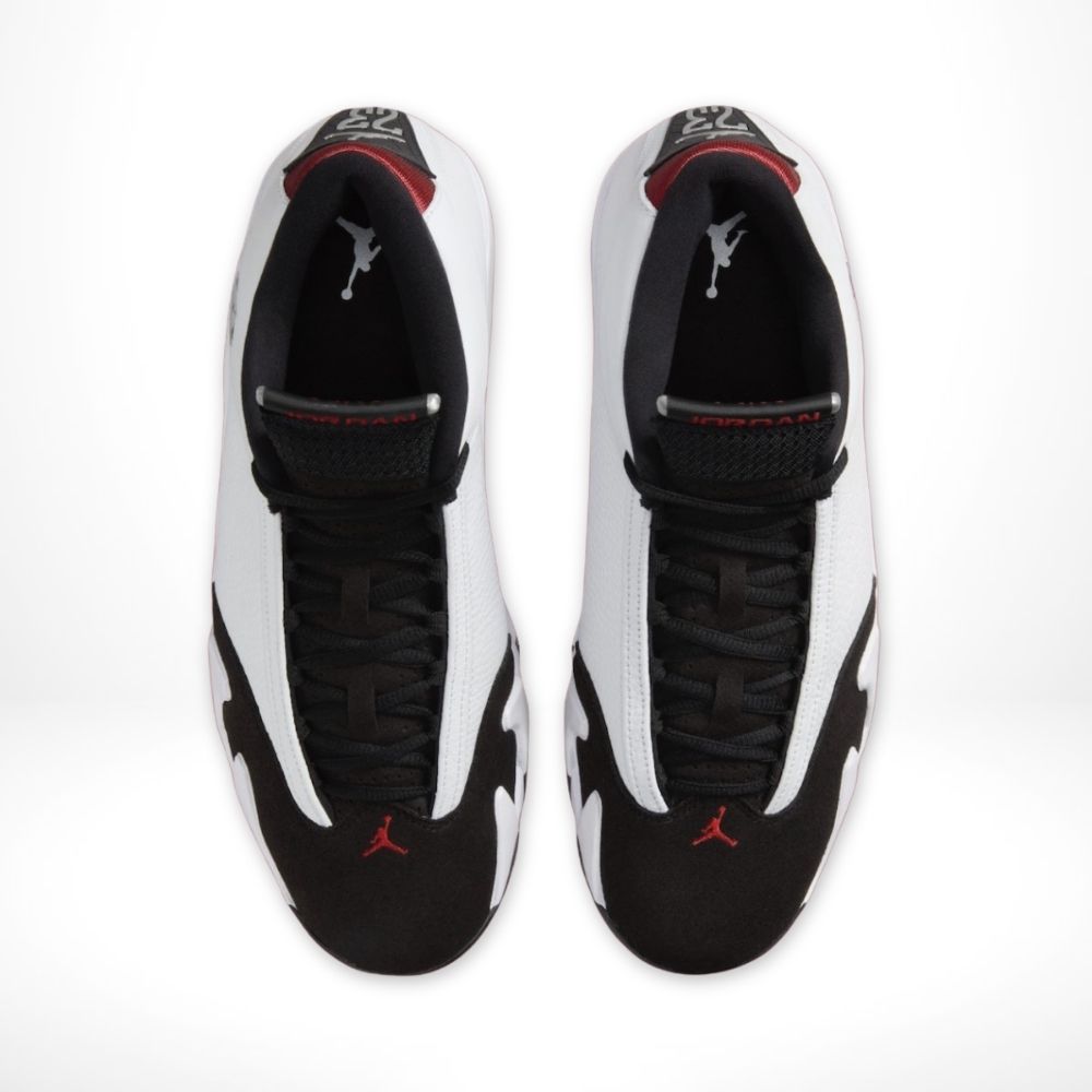 Top view of Air Jordan 14
