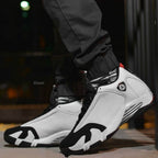 Real lifestyle image of Air Jordan 14