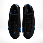 Top-down view of the Air Jordan 14