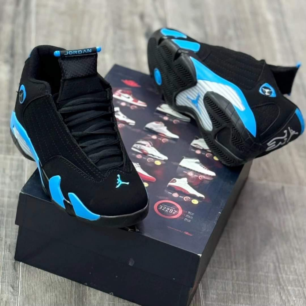 Real-life product of the Air Jordan 14