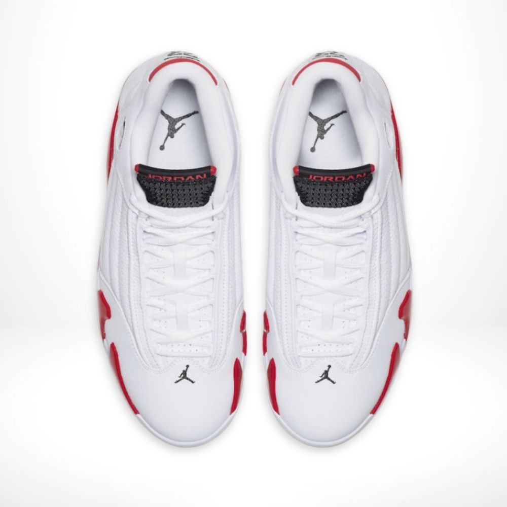 Top view of Air Jordan 14