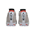 Rear view of the Air Jordan 14