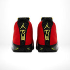 Rear view of the Air Jordan 14