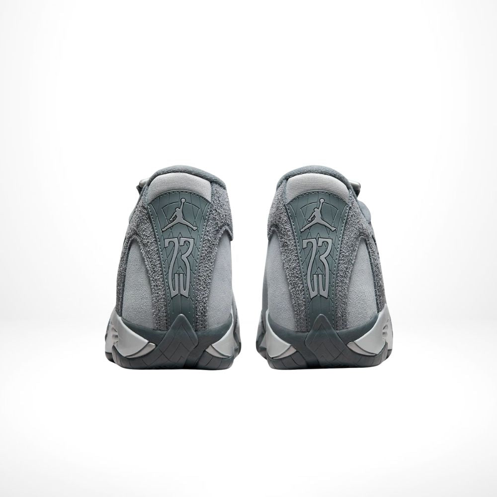 Rear view of the Air Jordan 14