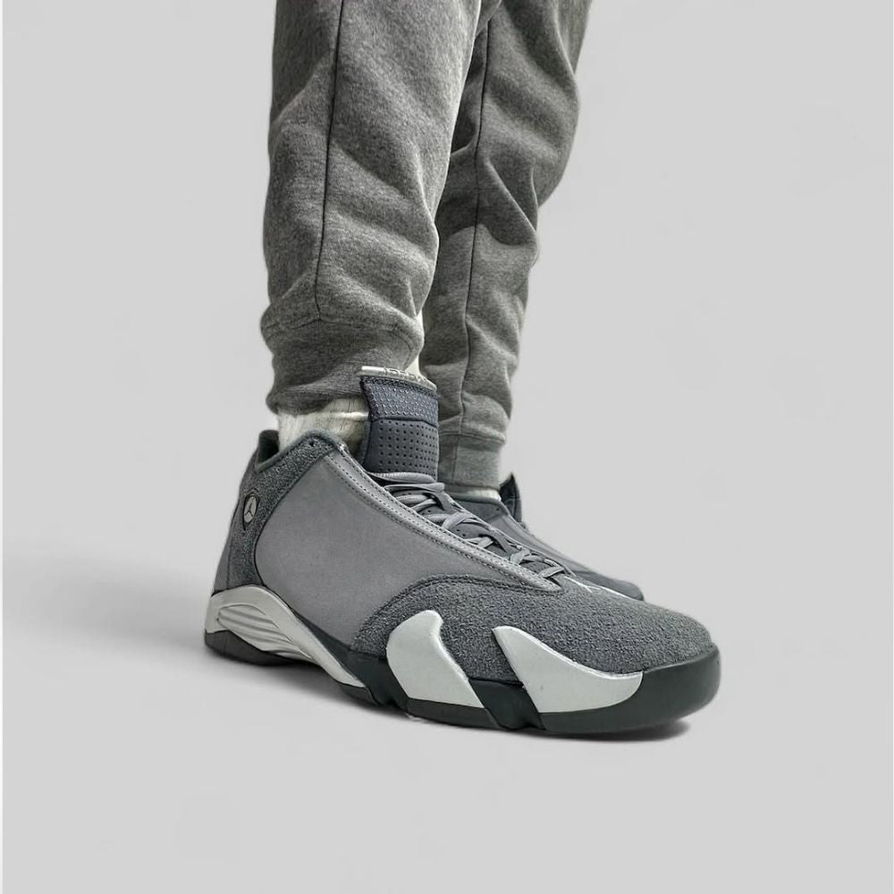 On-foot of the Air Jordan 14