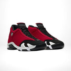 Angle view of Air Jordan 14
