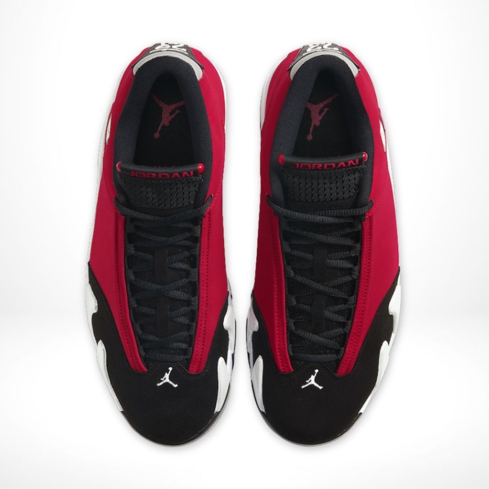 Top view of Air Jordan 14