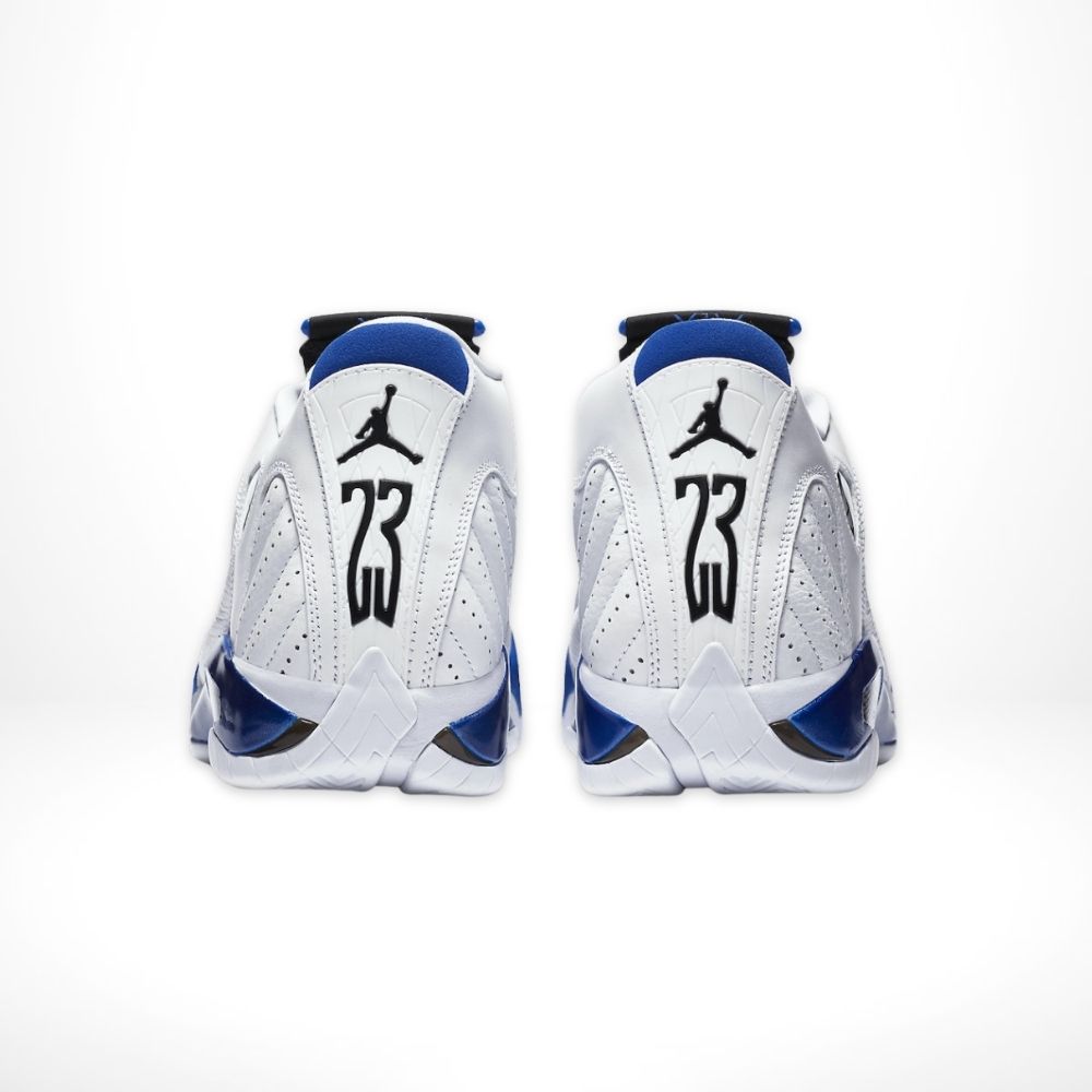 Rear view of Air Jordan 14