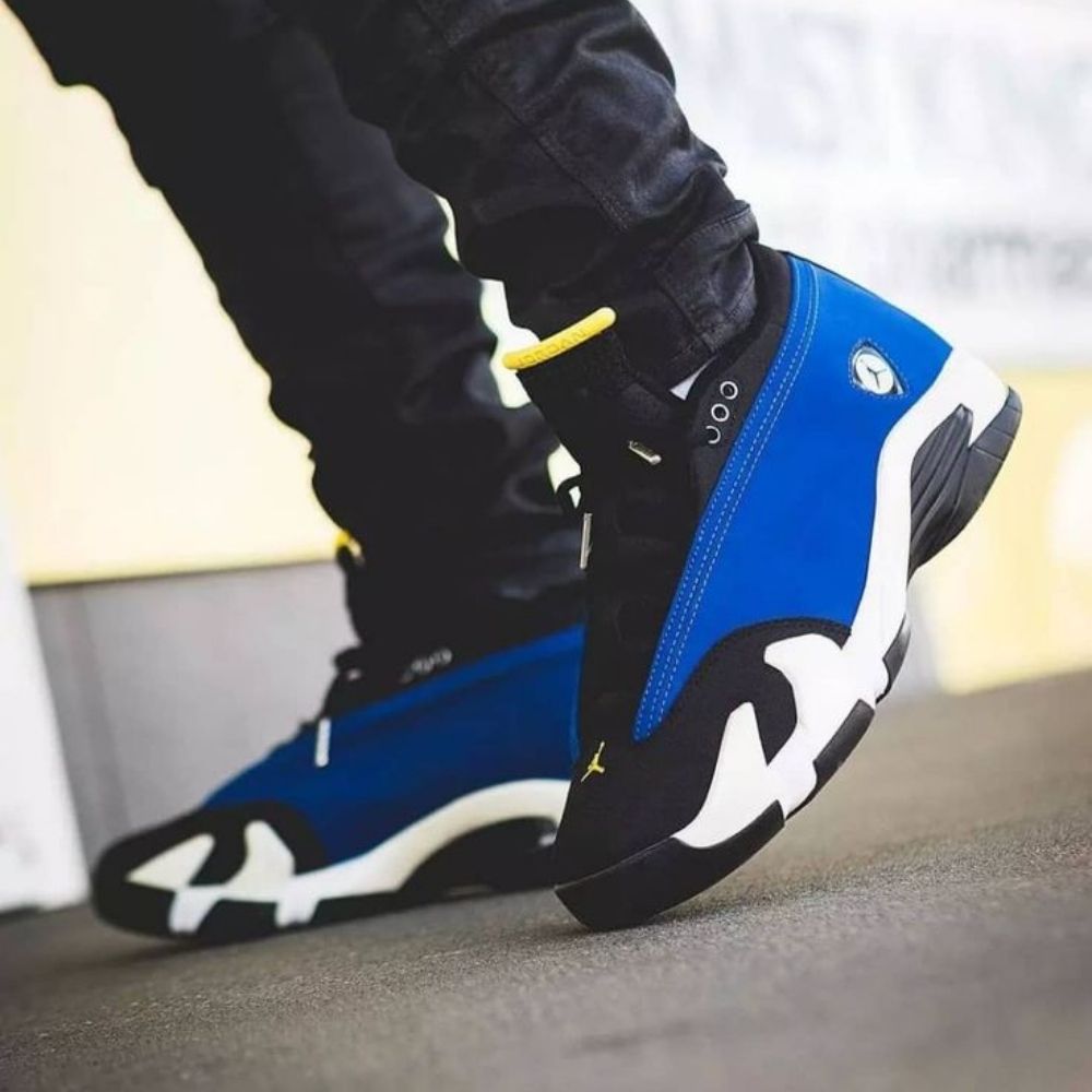 Real lifestyle image of Air Jordan 14