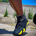On-foot of the Air Jordan 14