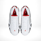 Top-down view of the Air Jordan 14
