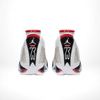 Rear view of the Air Jordan 14